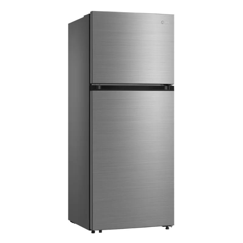 Midea MDRT580MTN46D Refrigerator, 2 Doors, No Frost, 411 Liter, Inverter - Silver