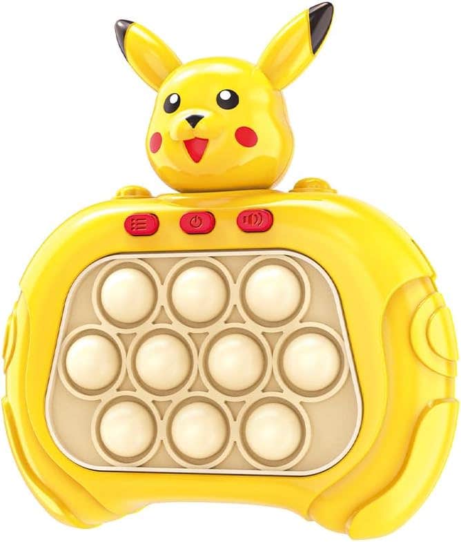 Bingo Pop Pop It Fidget Toy - Yellow
