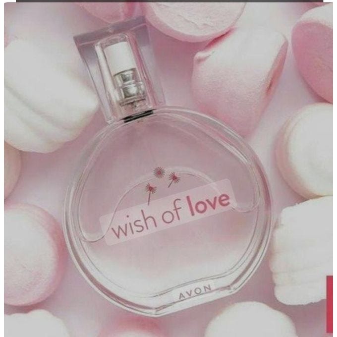Avon Wish of Love Perfume for Women, 50 ml، Eau de Toilette - Clear