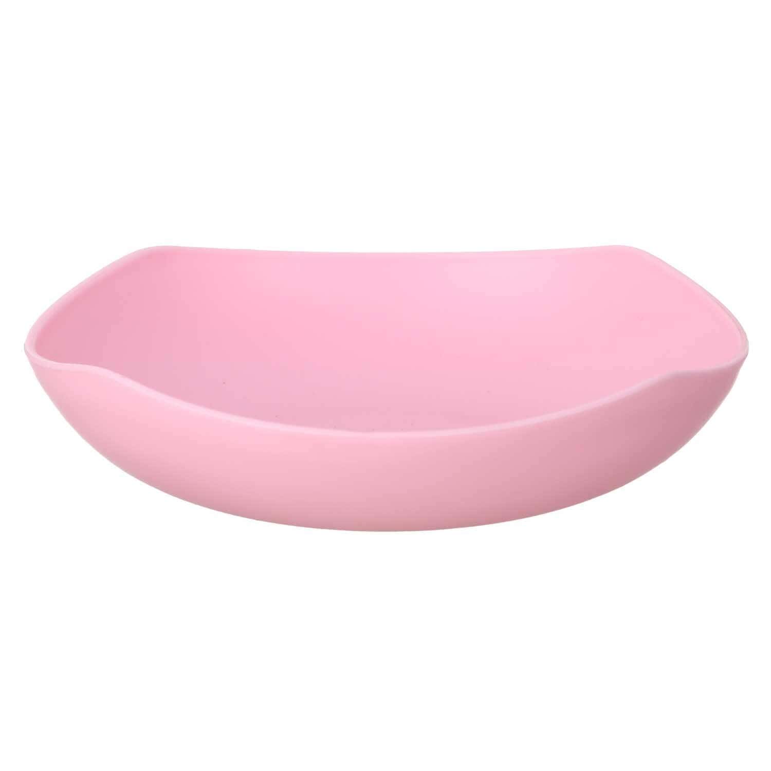 El Hoda Plastic Deep Plate, 20 cm - Pink