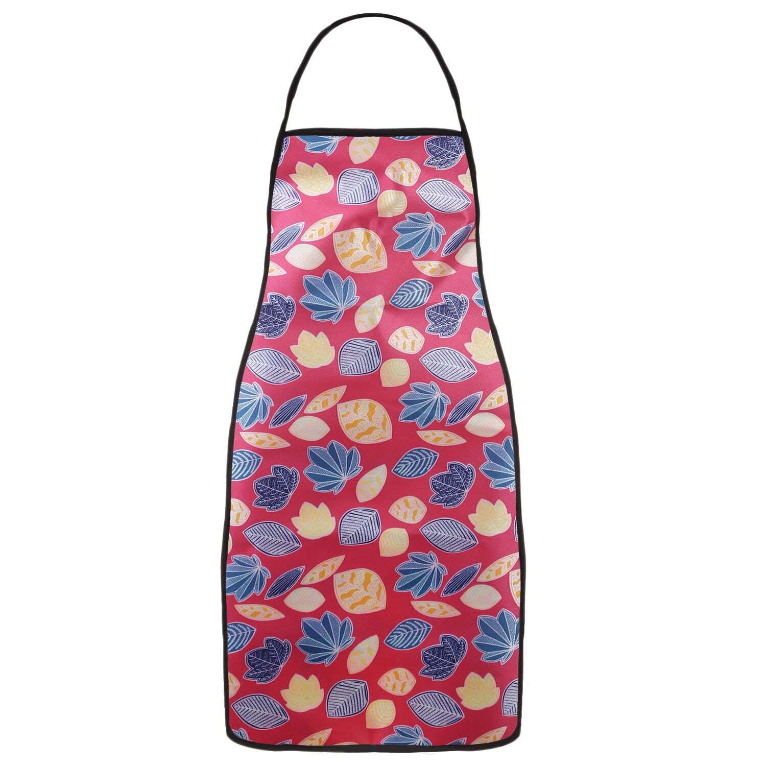 Al Alamiya Satin Kitchen Bib, 75×50 cm - Fuchsia