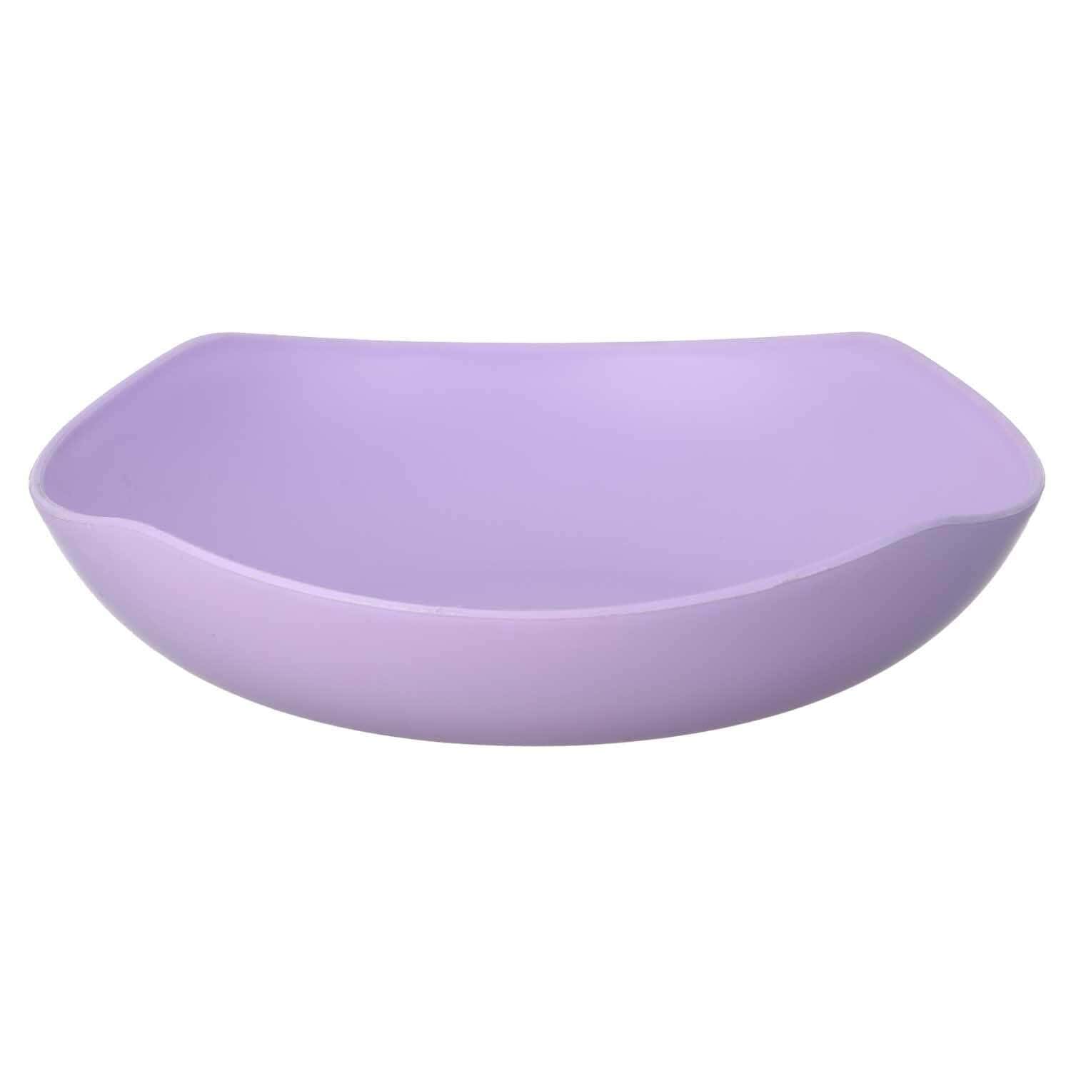 El Hoda Plastic Deep Plate, 20 cm - Mauve