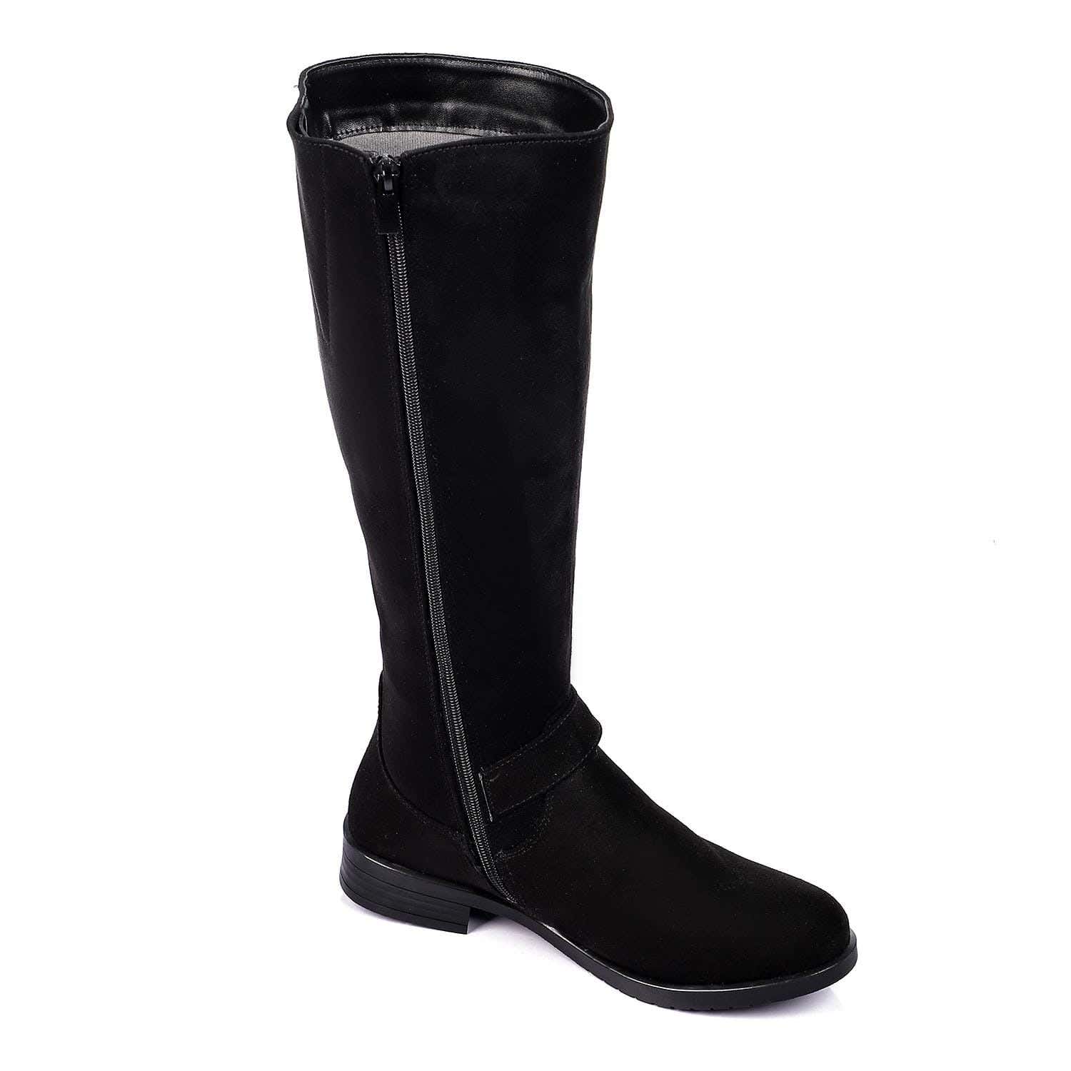 Xo Style Women Flat Leather High Boot