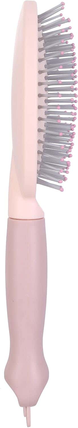 Falmer Plastic Oval Hair Brush, 24×7 cm - Rose