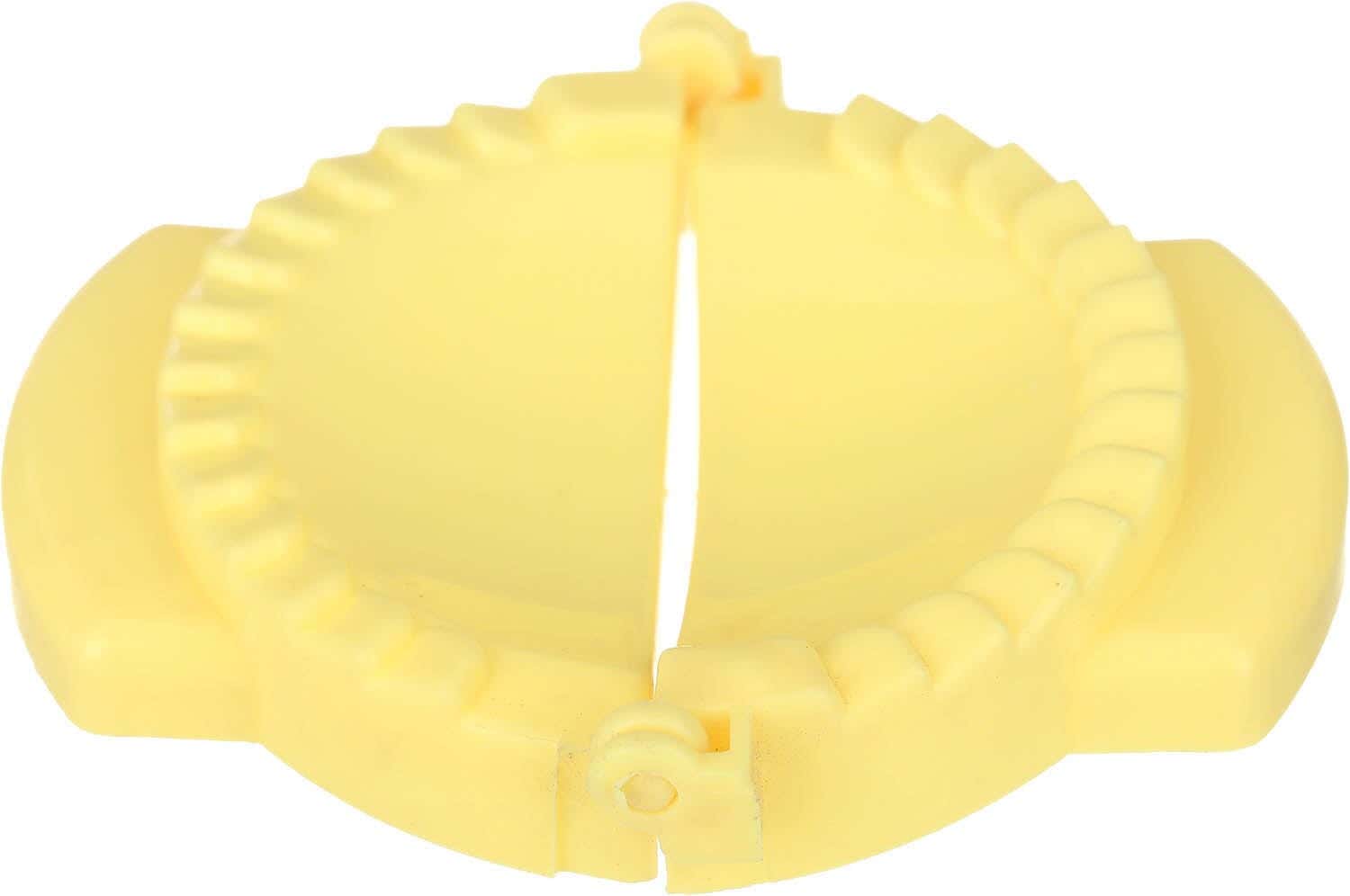 Bassiouny Plast Pastry Forming Press, 11 cm - Yellow