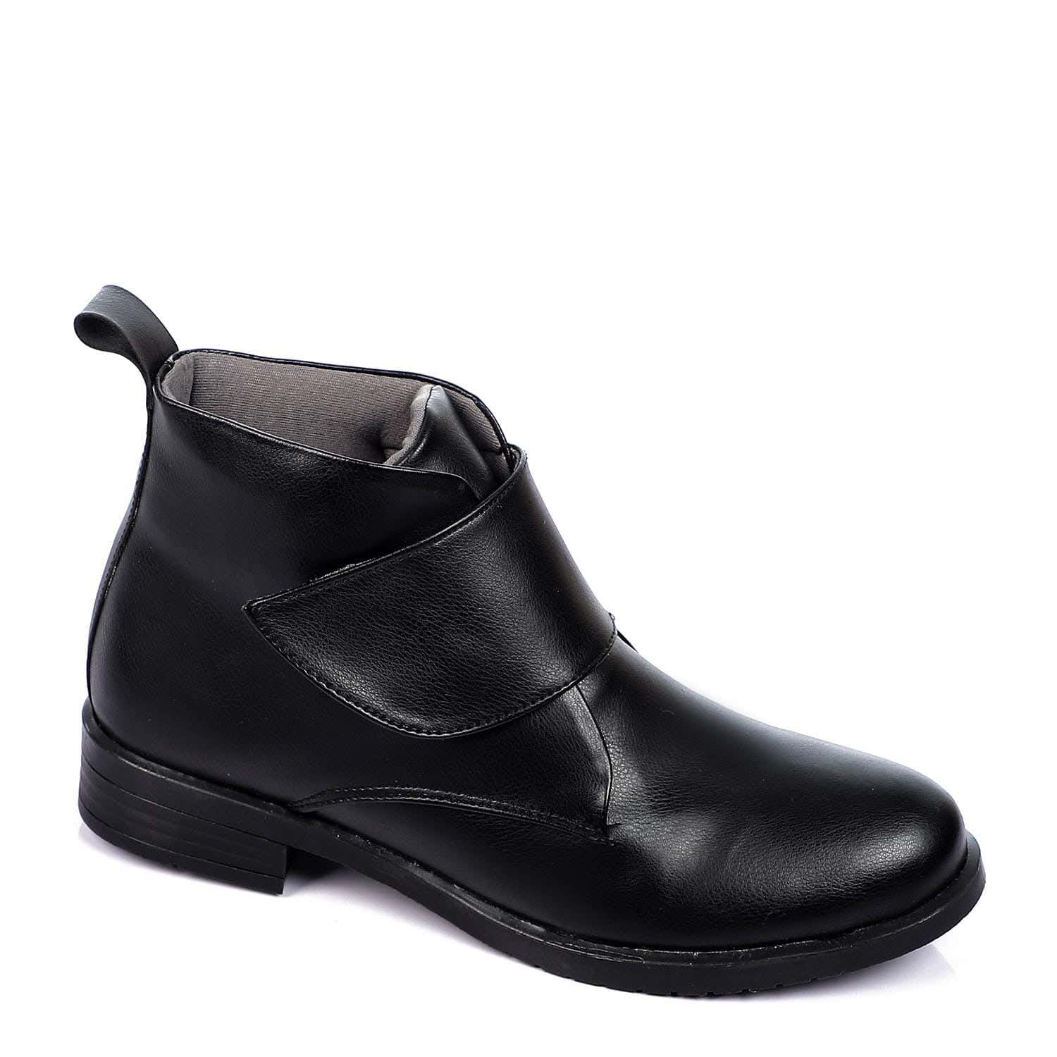 Xo Style Women Flat Leather Ankle Boot