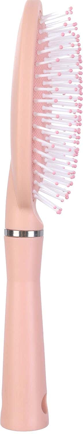 Falmer Plastic Oval Hair Brush, 24×7 cm - Rose