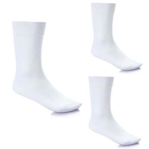 Men's 3-Piece Sock Set, Size 40-45, Cotton - Multicolor