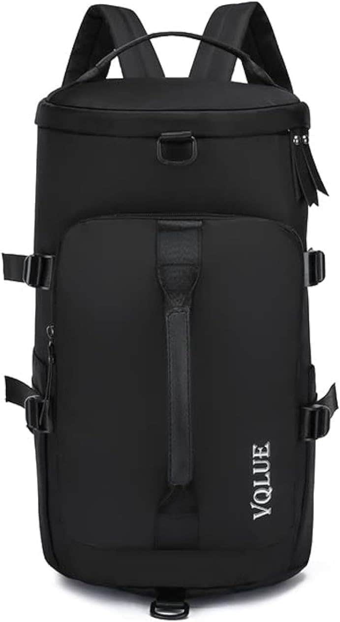 Mbeta Women'S Gym Backpack With Shoe Compartment - Black