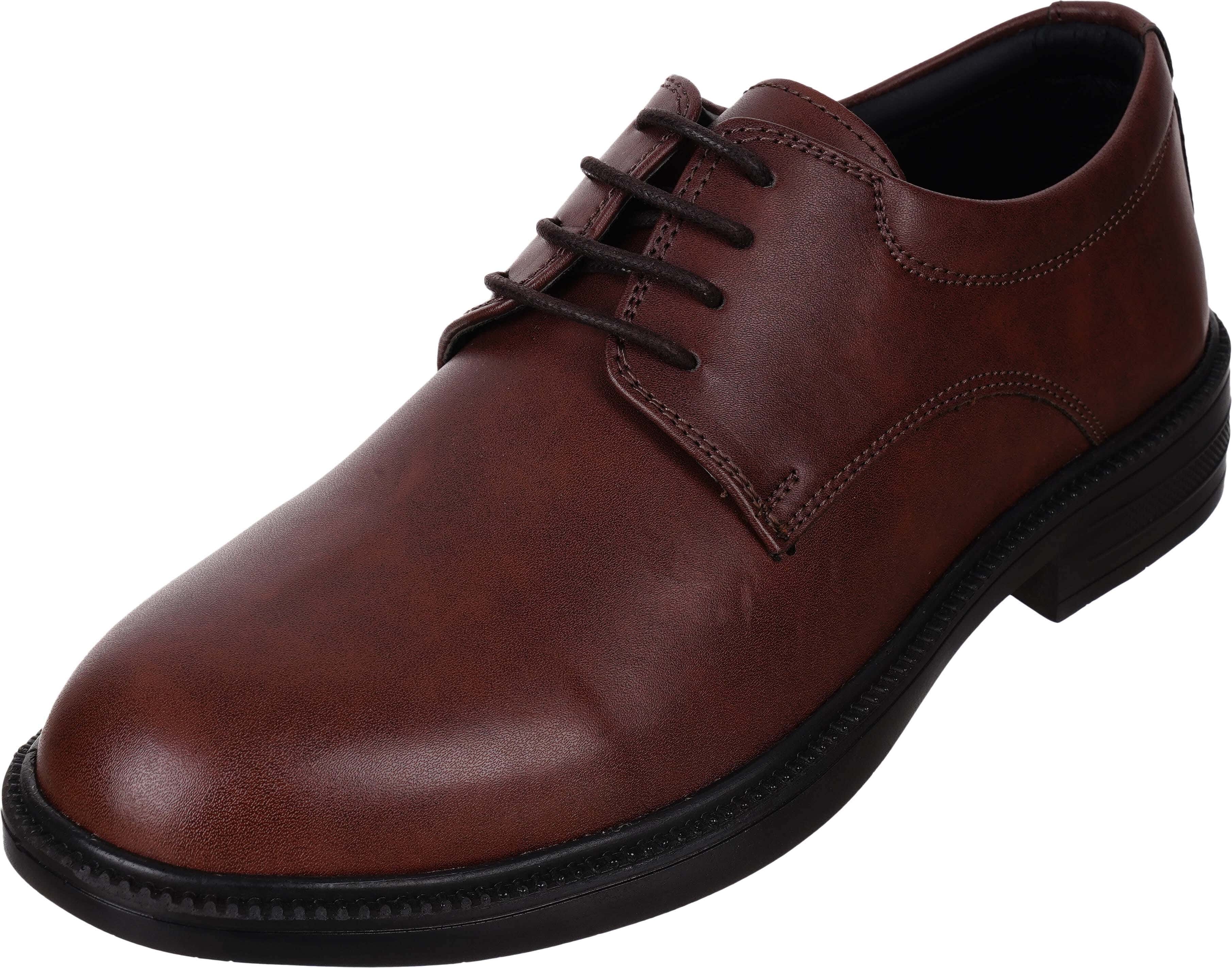 Al Dawara Leather Oxford Shoes for Men