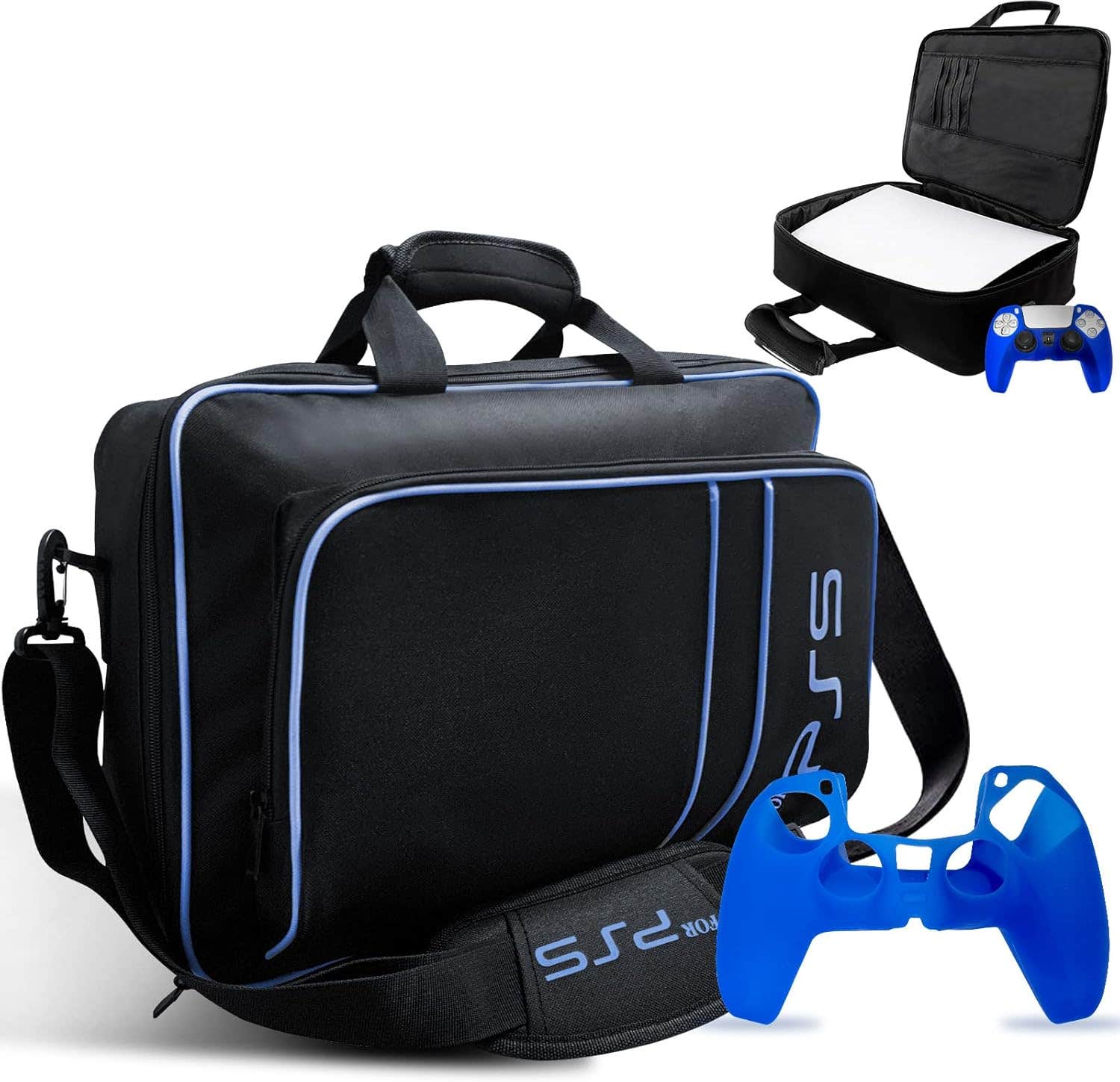 Zgwelt Protective Travel Shoulder Bag for PlayStation 5