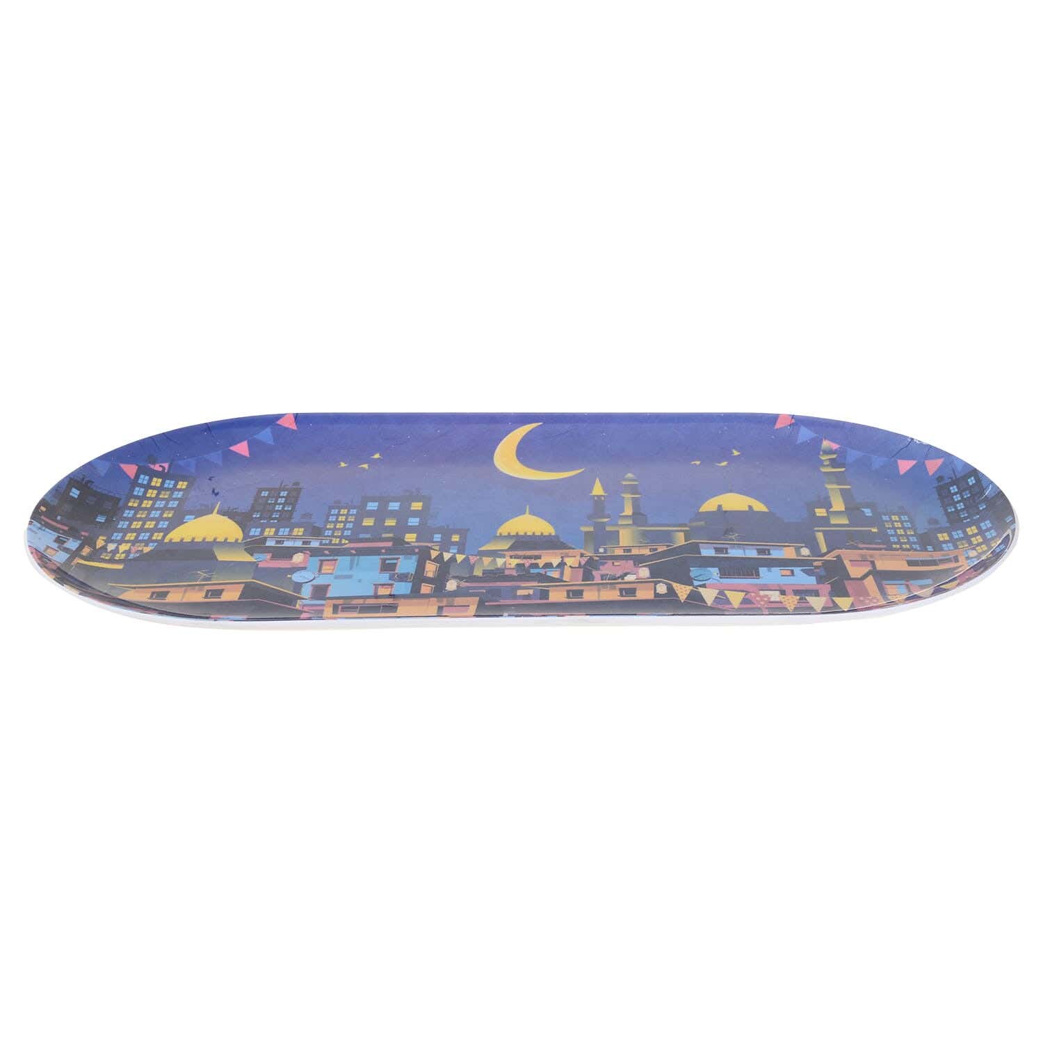Bright Designs Melamine Serving Tray, 52×25 cm - Multicolor