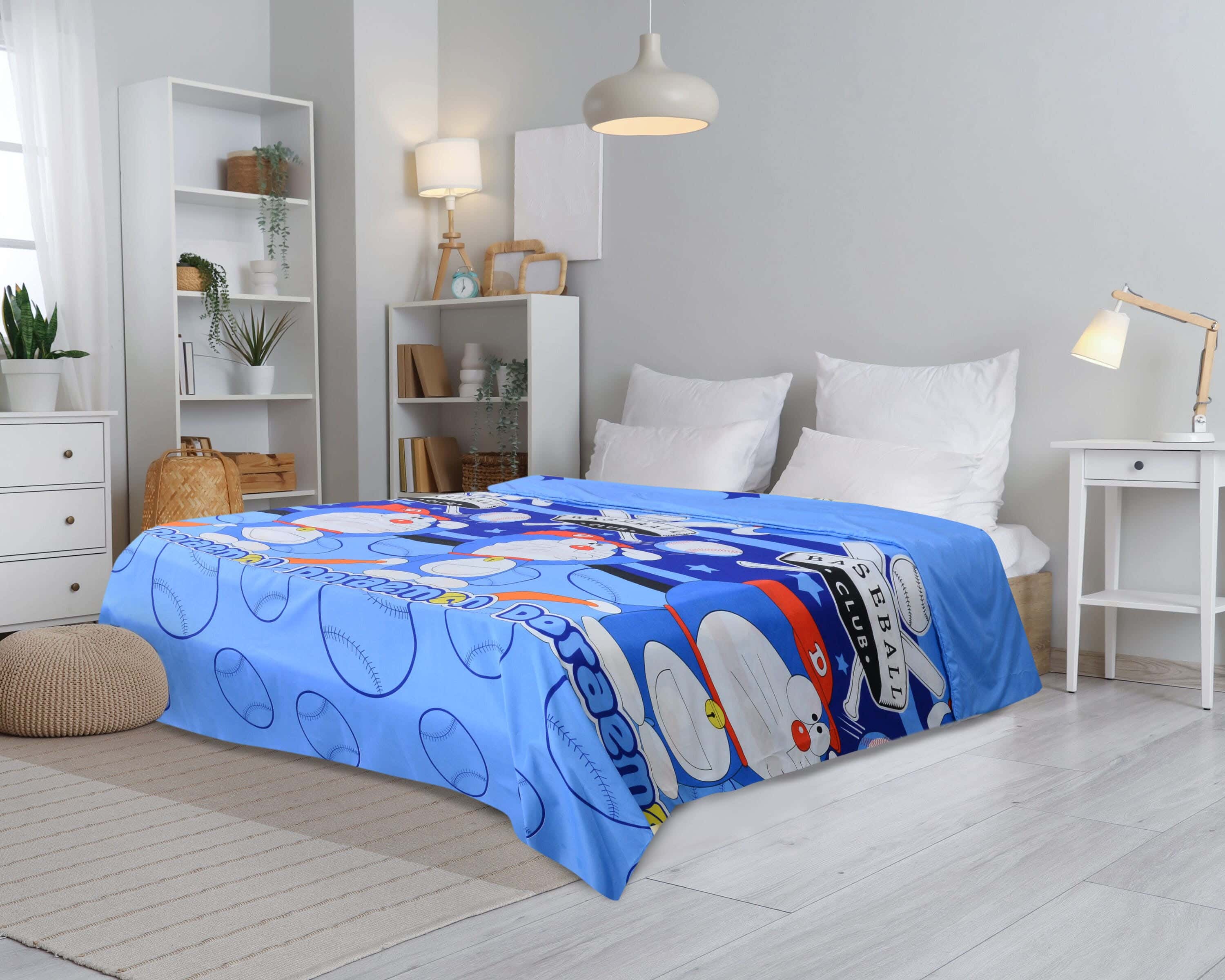 Forbed Microfiber Quilt Cover, 240×180 cm, 1100 gm - Multicolor