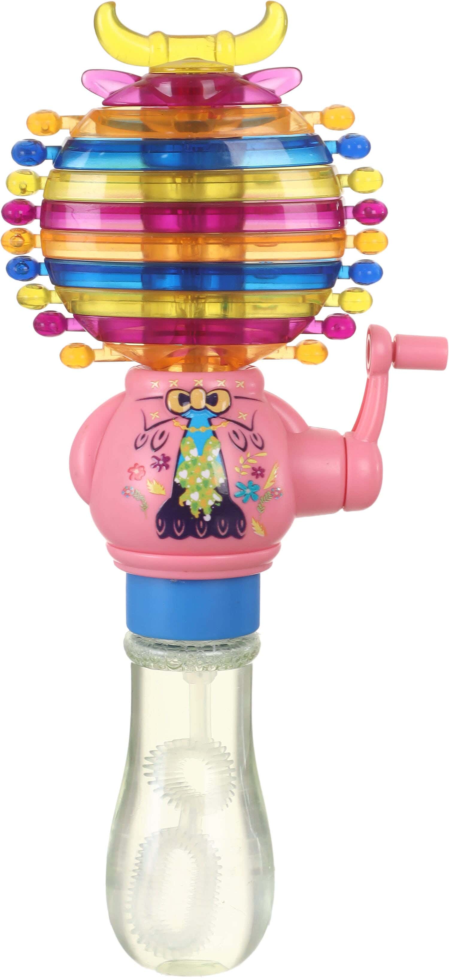 Plastic Bubbles Toy, 14 cm - Rose
