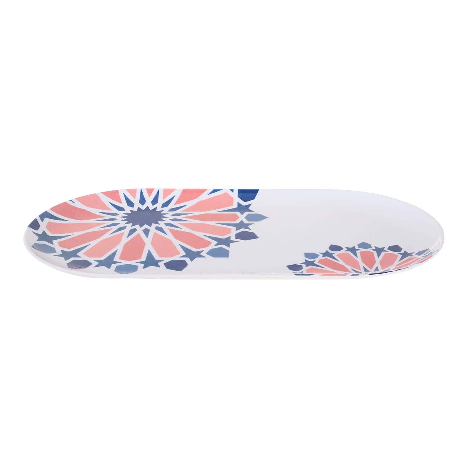 Bright Designs Melamine Serving Tray, 52×25 cm - Multicolor