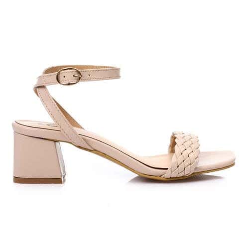 XO Style Leather Wedding Sandal For Women