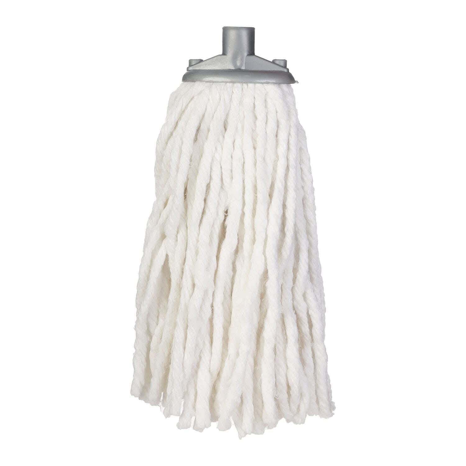 Elite Cotton Mop Replacement Without Handle, 15×35 cm, 200 g - White