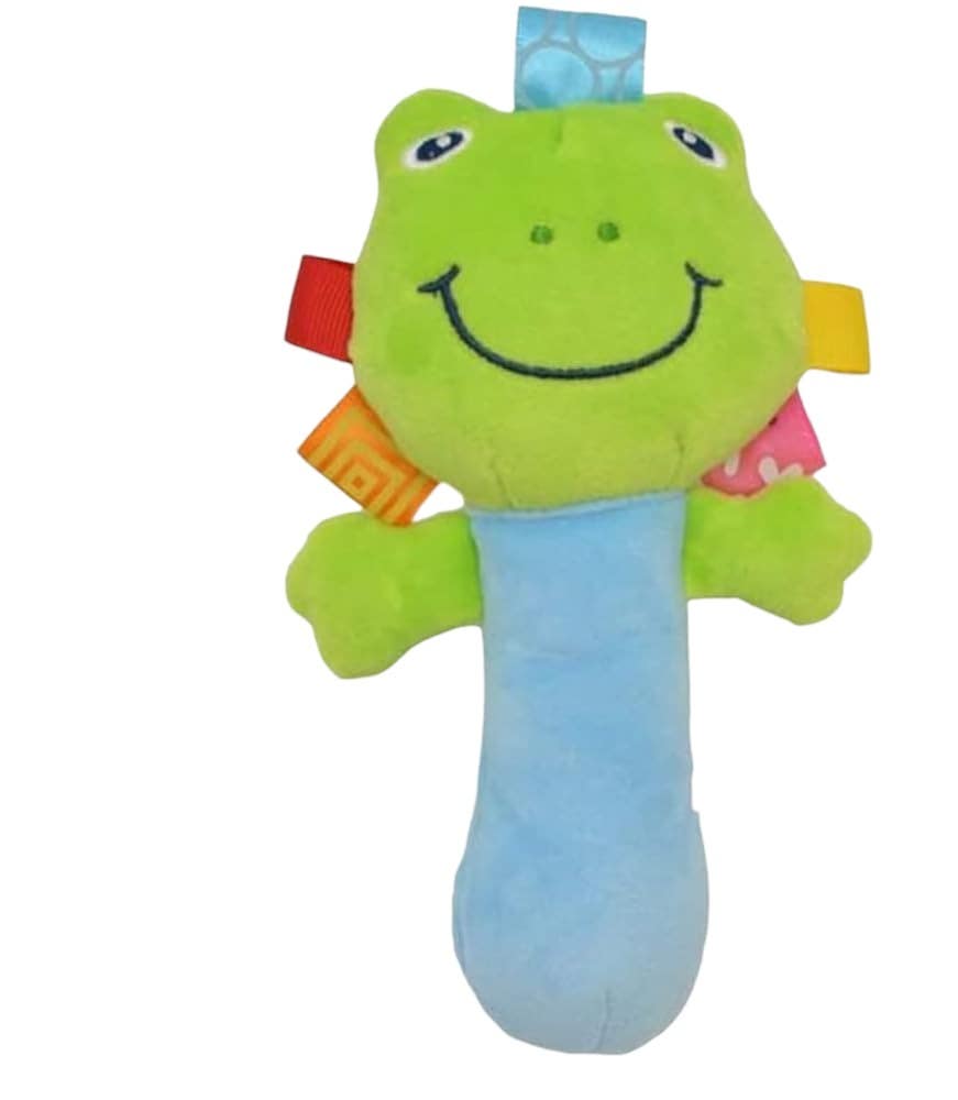 Fabric Rattle Toys, 3 Pieces - Multicolor