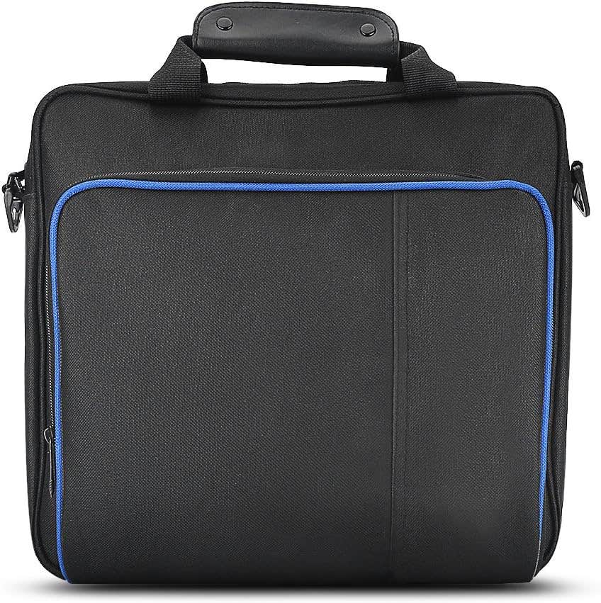 Serounder Protective Travel Shoulder Bag for PlayStation 4 - Black