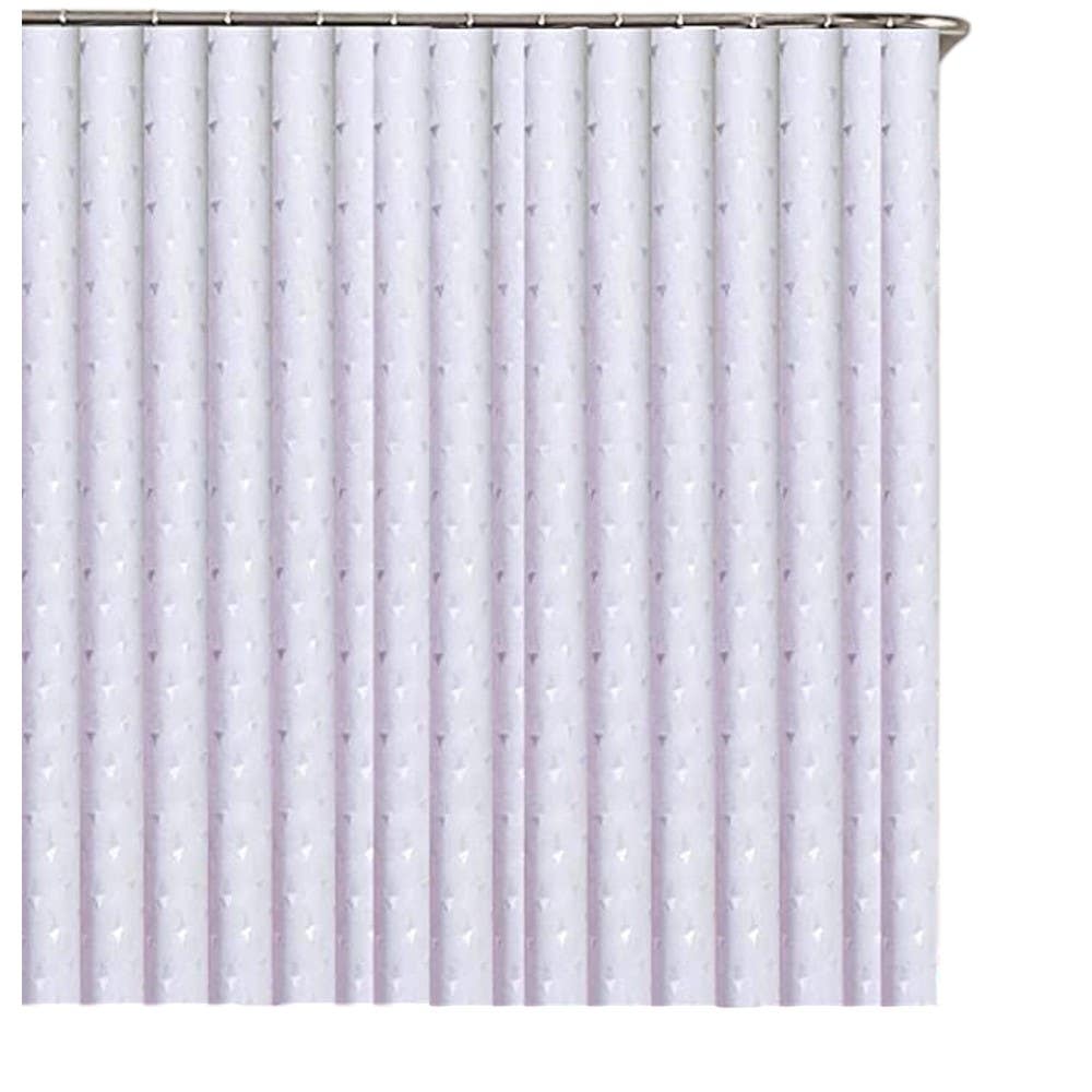 Fabric Bathroom Curtain , 180 X 180 Cm - Off White