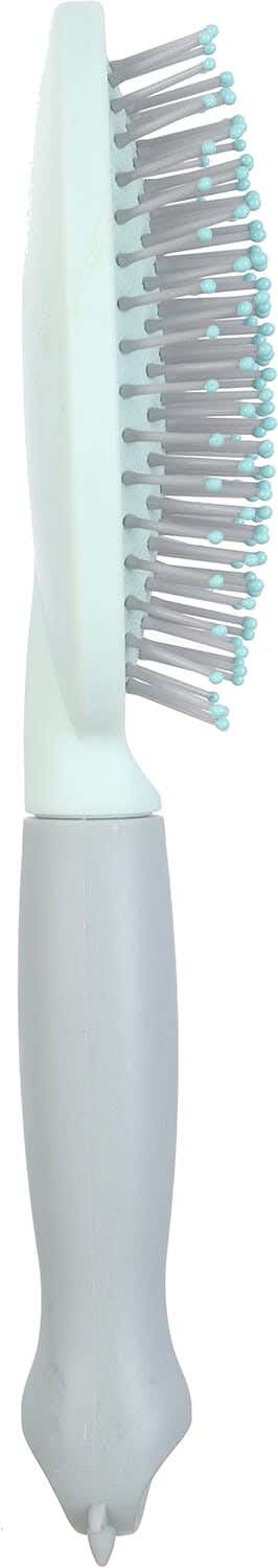 Falmer Plastic Oval Hair Brush, 24×7 cm - Light Green