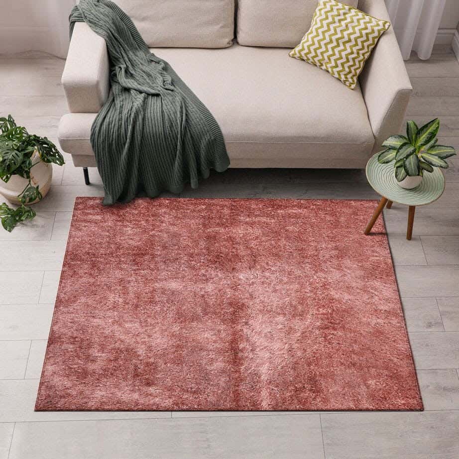 Oriental Weavers Polypropylene Buffy Shag Carpet, 120x180 cm - Rose