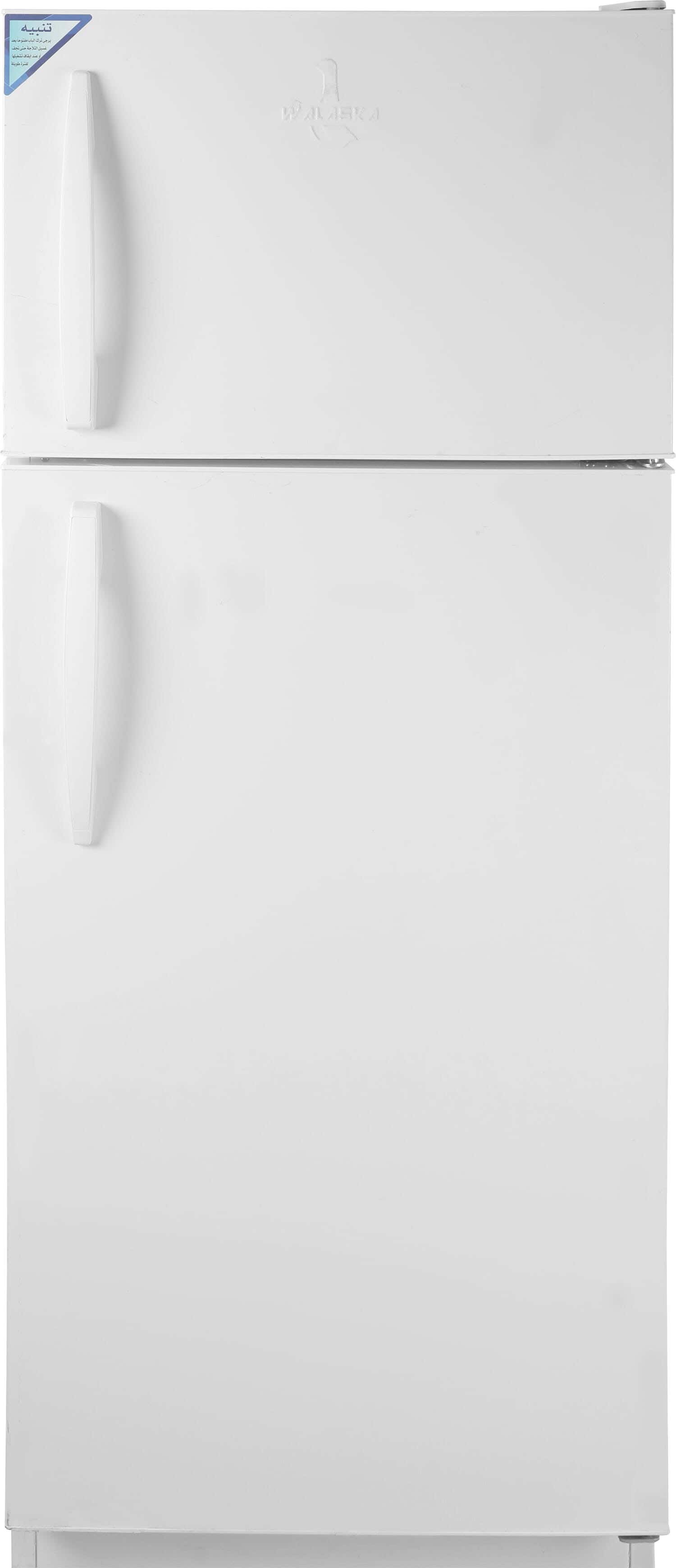 W.Alaska KSD335 Defrost Refrigerator, 2 Doors, 326 Liters, Food Storage Box Gift - White