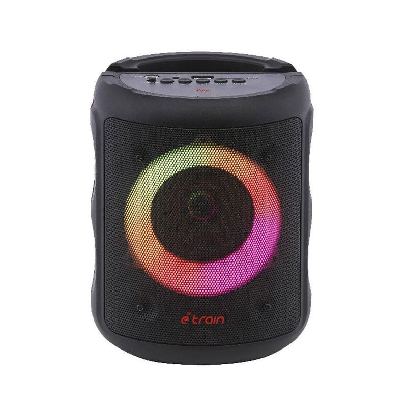 Etrain SP-31-1 Portable Speaker,, Rechargeable, 10W, 3 inch, 1500mAh battery, Bluetooth - Black