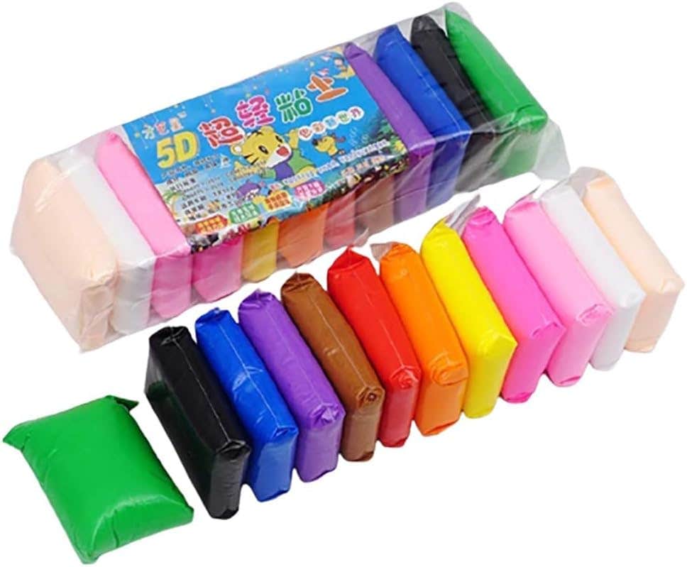 Reznor Air Dry Magic Clay, 24 Pieces - Multicolor