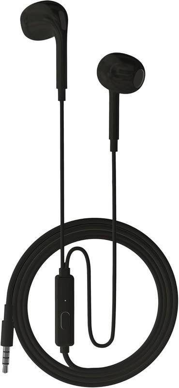 Infinix XH01 Stereo Earphones with Microphone, 1.2 meter - Black
