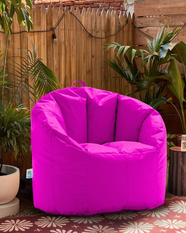 Comfy Relaxation Bean Bag, Waterproof, 95x90 - Pink