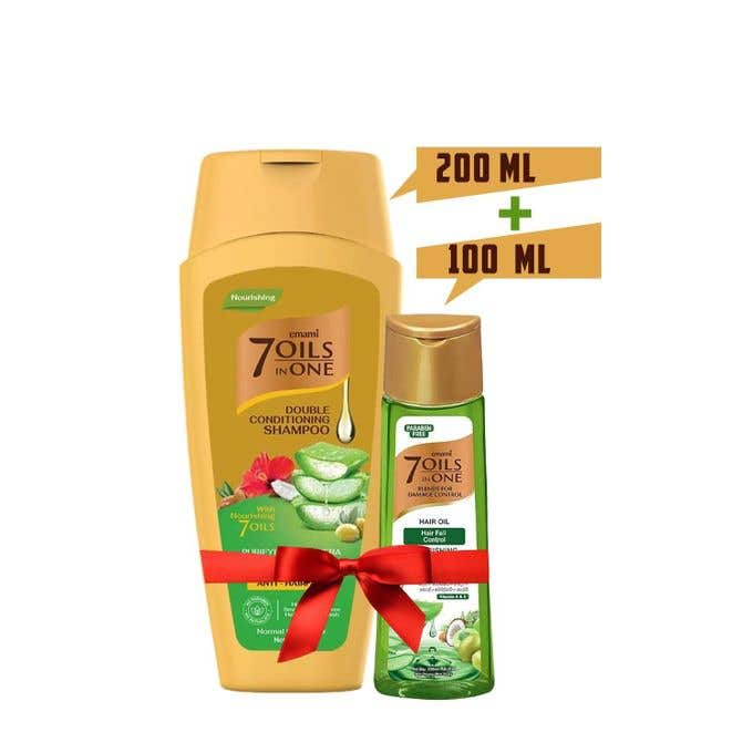 Front hair oil with front shampoo - multi-colored