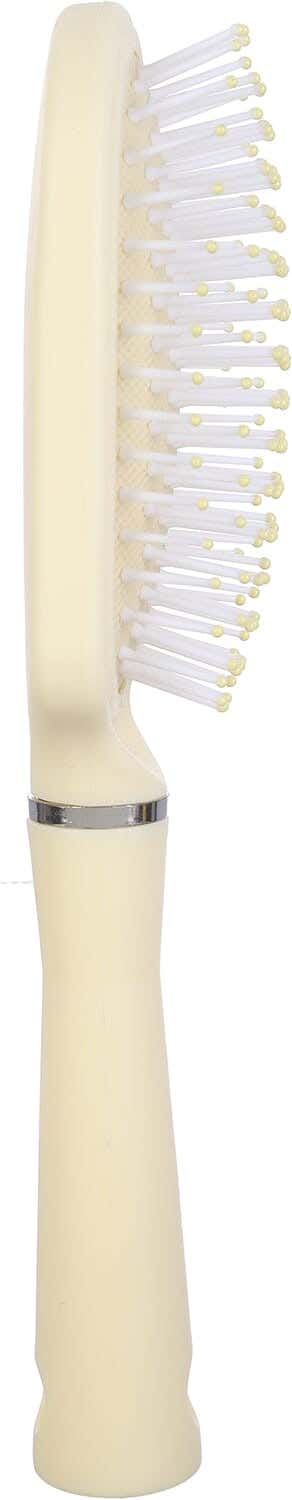 Falmer Plastic Oval Hair Brush, 23×6.5 cm - Light Beige