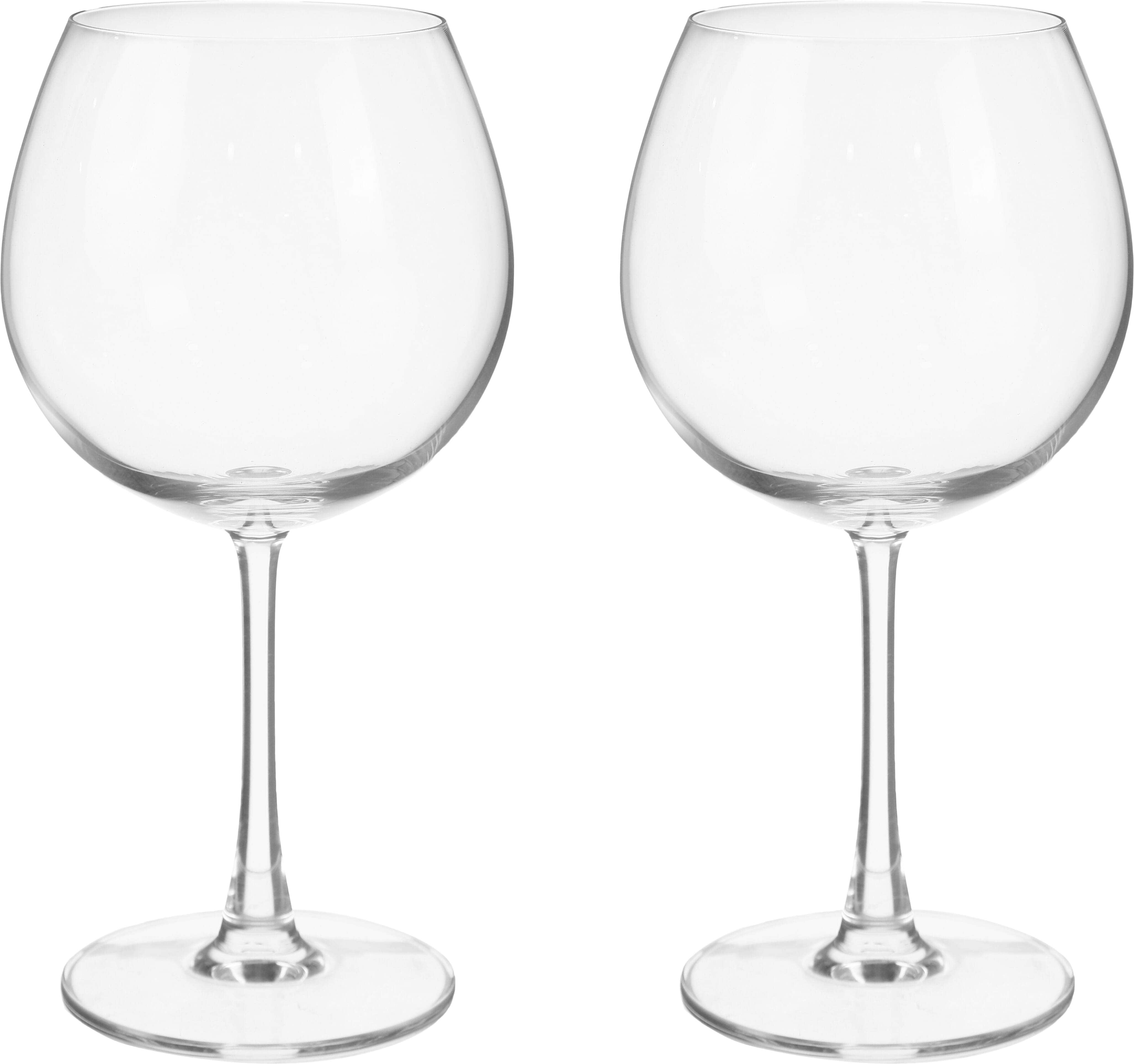Ocean Glass Juice Glasses Set, 2 pieces, 650 ml - Clear