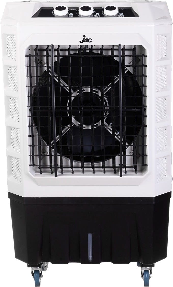 Jac NGAC-260L Portable Air Cooler, 250 watt, 60 Liter - Black