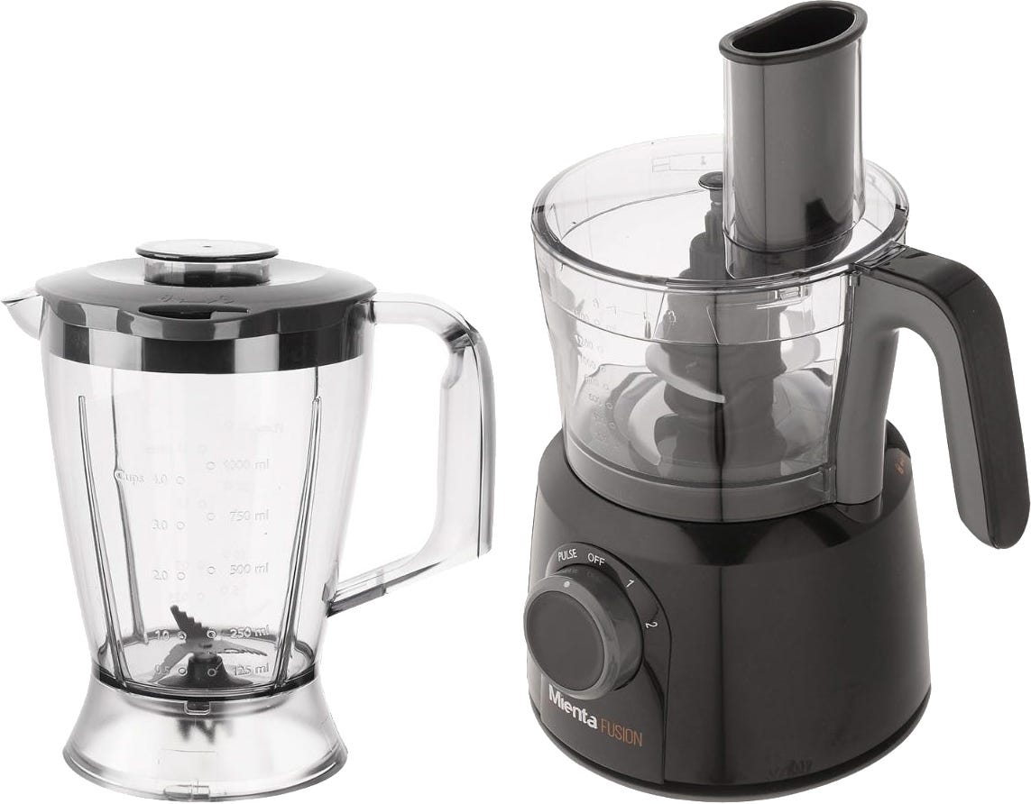 Mienta Chopper and Mixer, 1000 watt, 1.50liter, CH23528A- Black