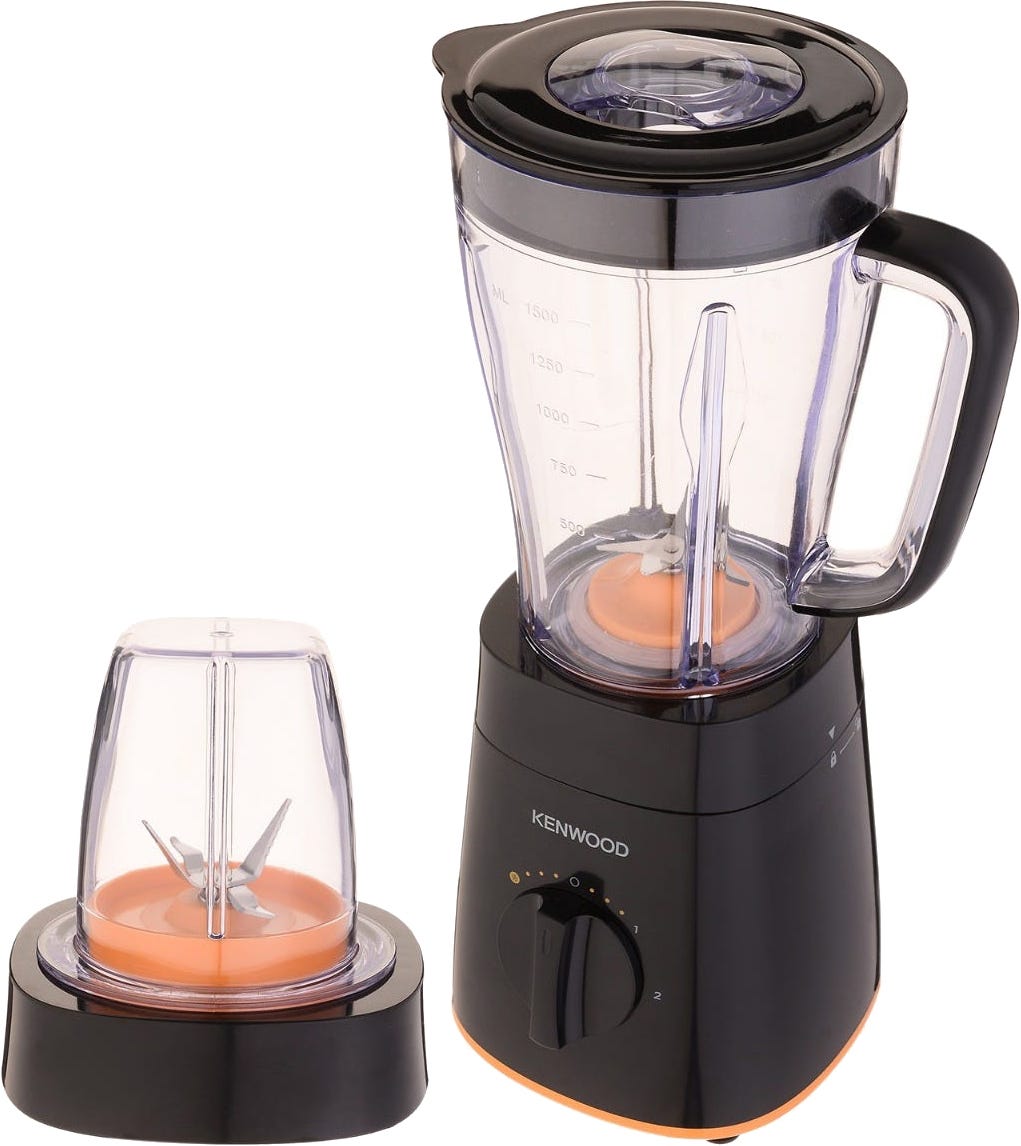 Kenwood BLP15150BK Electric Blender, 500 Watt, 2 Liter - Black