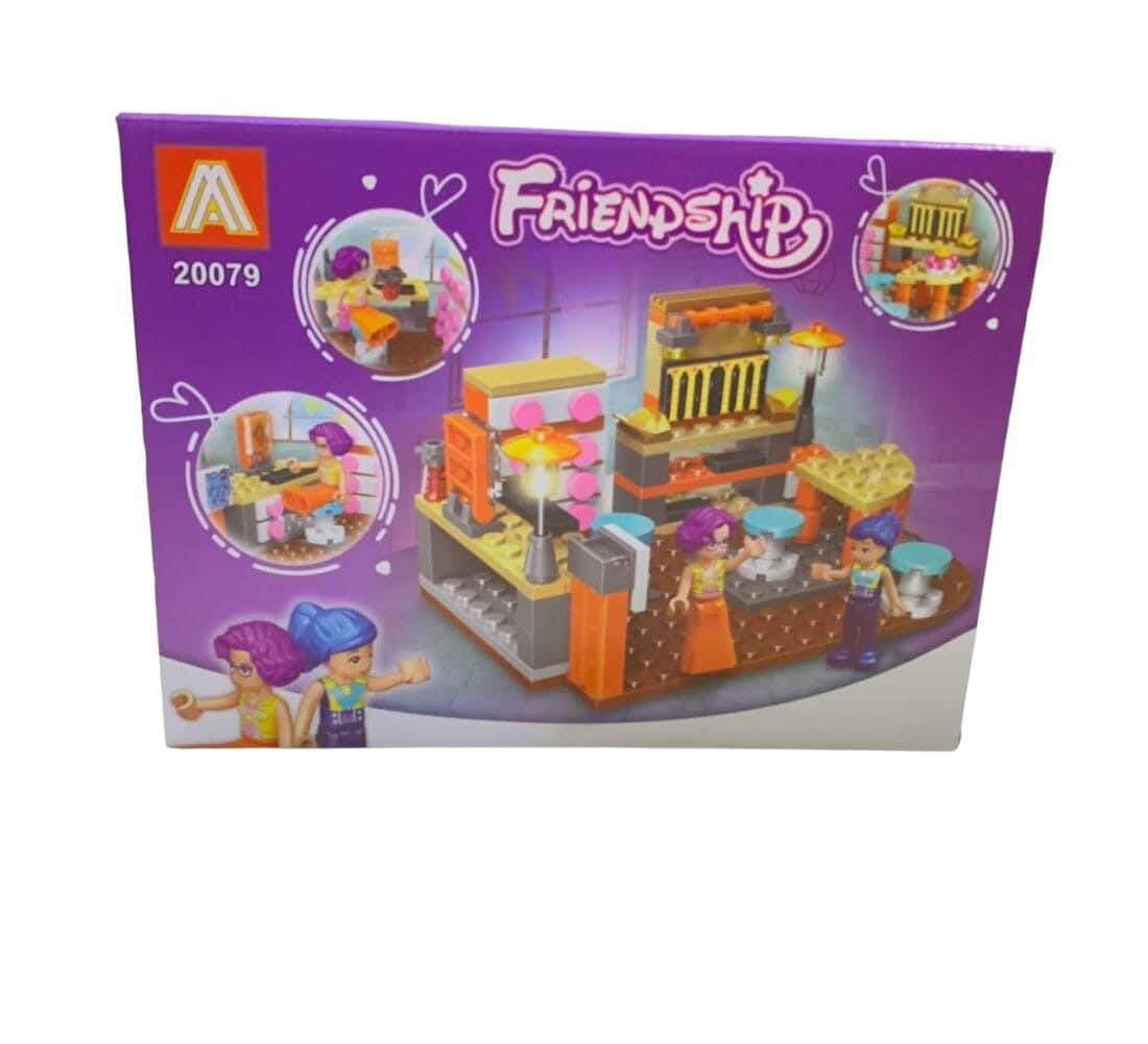 Alsafwa W71-340 Friends Building Blocks Toy For Kids - Multicolor