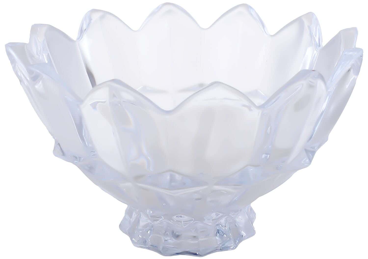 Round Glass Bowl, 35 cm - Clear