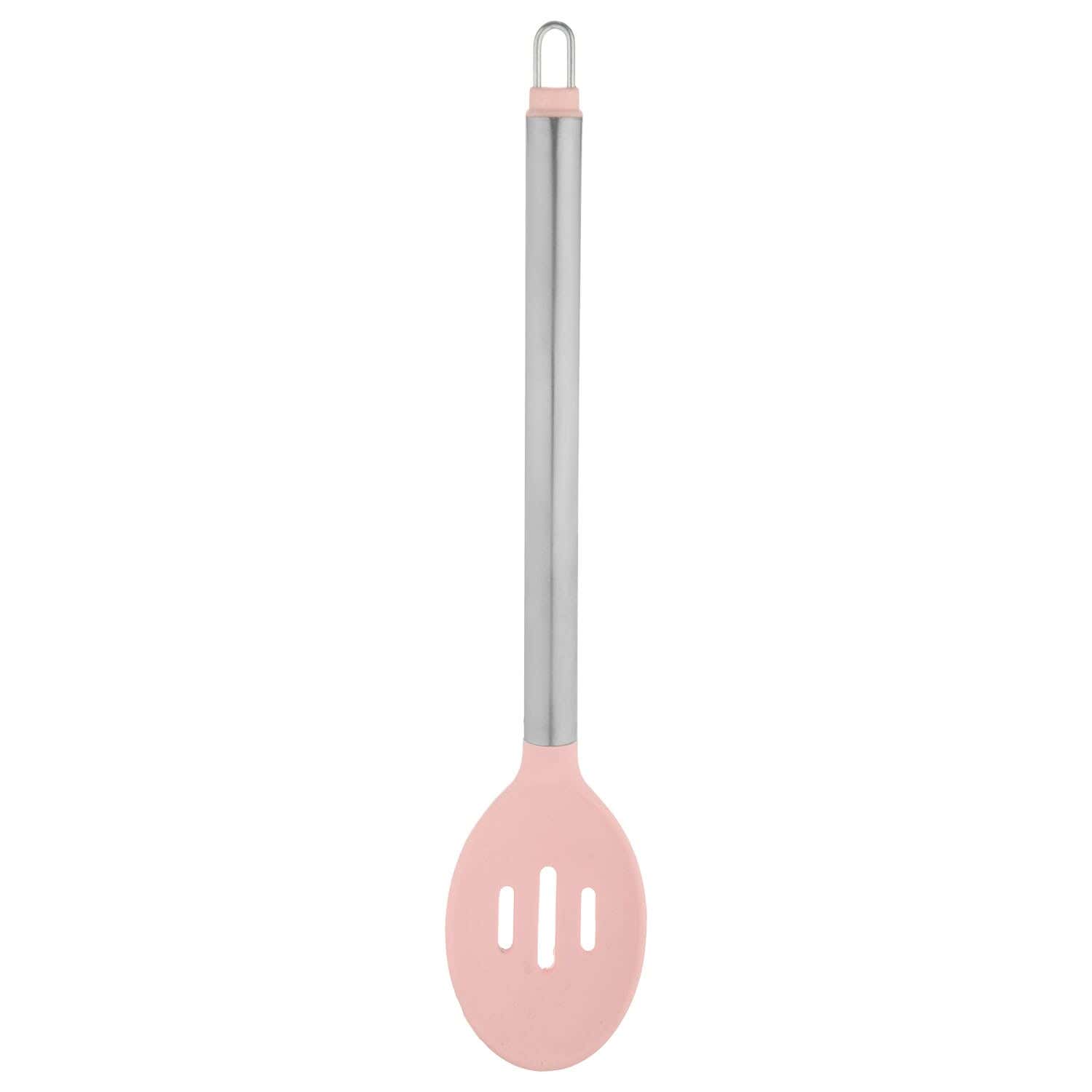 EL Cheef Food Distribution Spoon, 34 cm - Rose