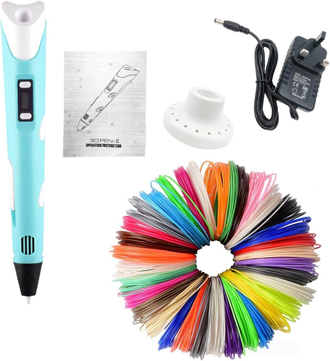 Interactive 3D Drawing Pen - Blue