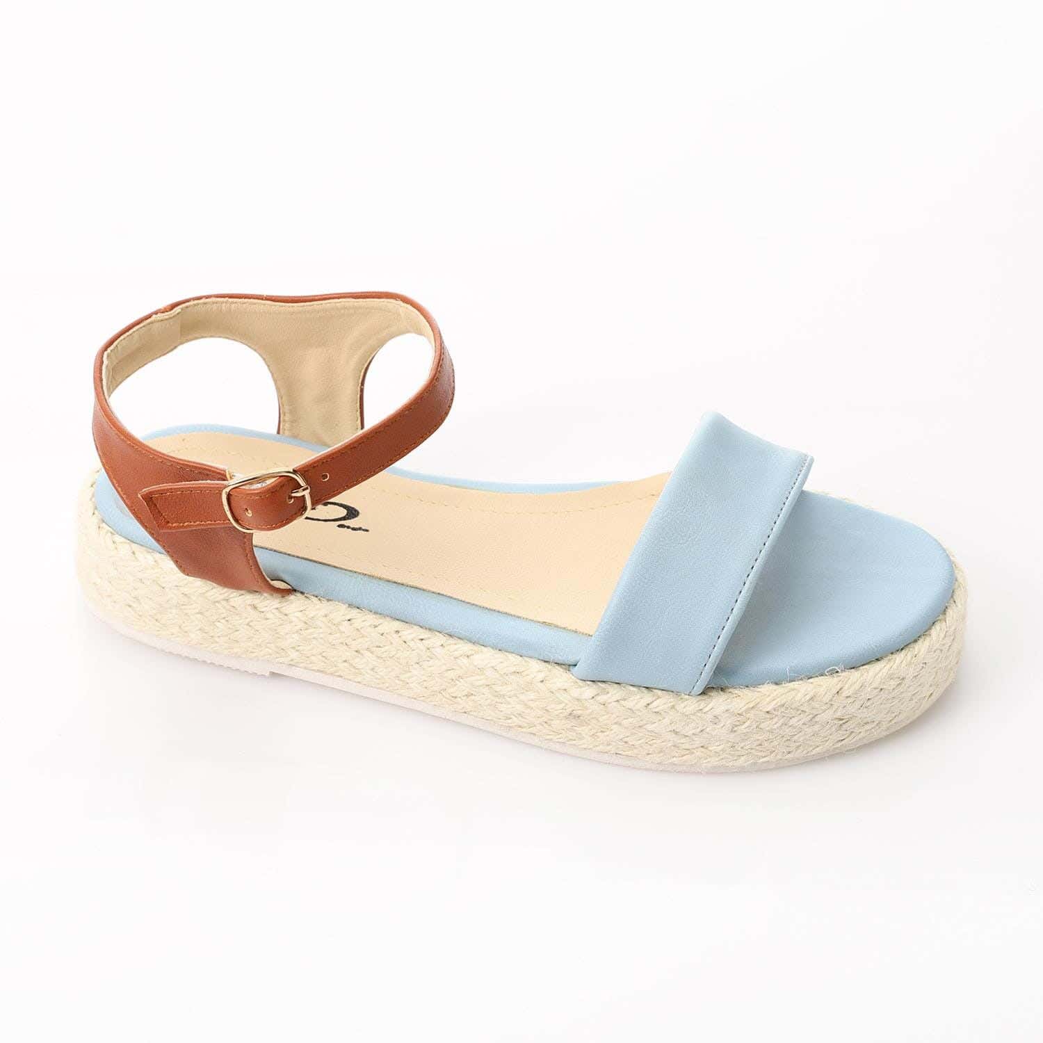 XO Style Leather Sandal With Heels For Women