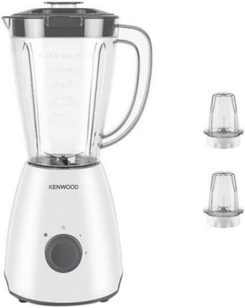 Kenwood BLP10.C0WH Blender, 2 Speeds, 2 Mills, Plastic Jug 1.5 Liter - White