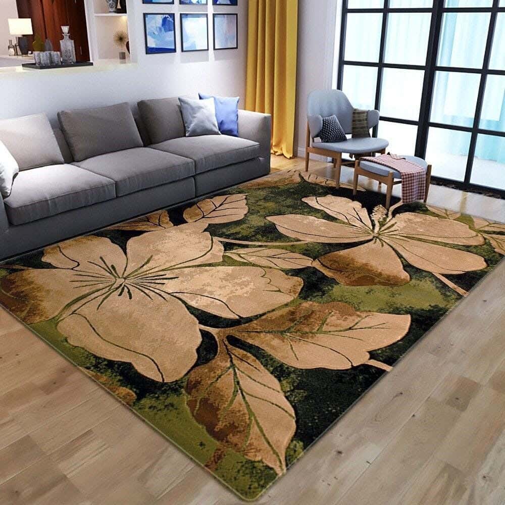 Line Sleep Dots Fabric Carpet protector, 200x300 cm - Multicolor