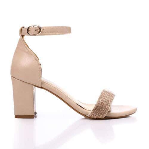 XO Style Leather Wedding Sandal For Women