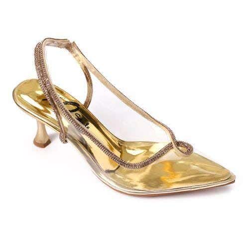 XO Style Leather Sandal With Heels For Women