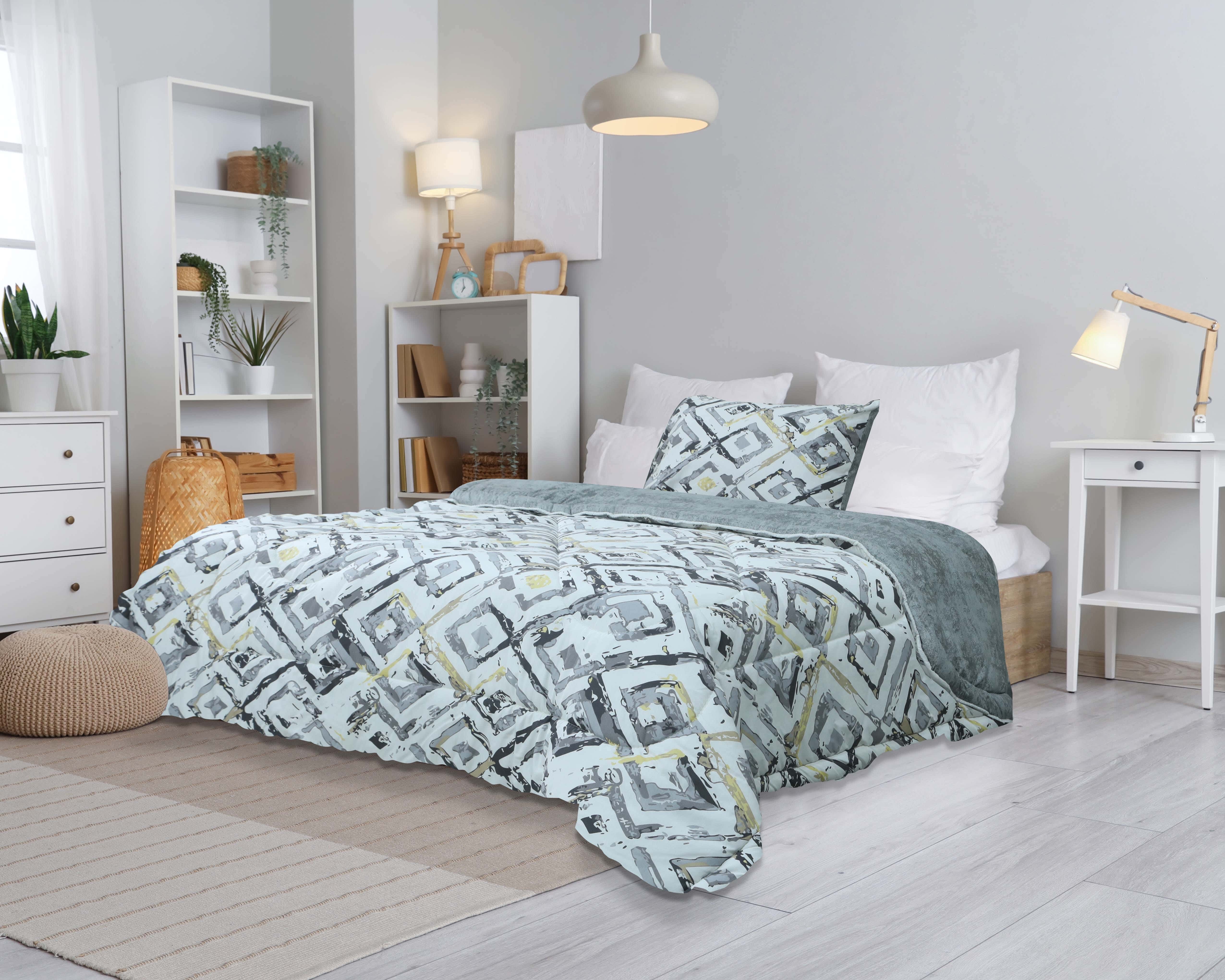 Ronza Home Cotton Youth Quilt Set, 4 Pieces, 240×175 cm, 4800 gm - Multicolor