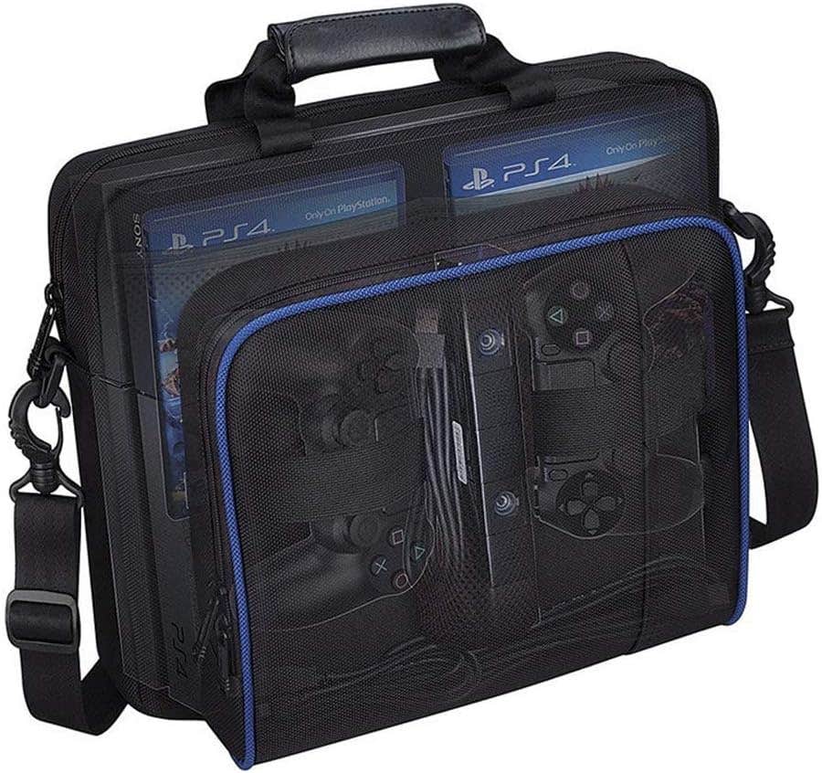 Travel Shoulder Bag for PlayStation 4 - Black