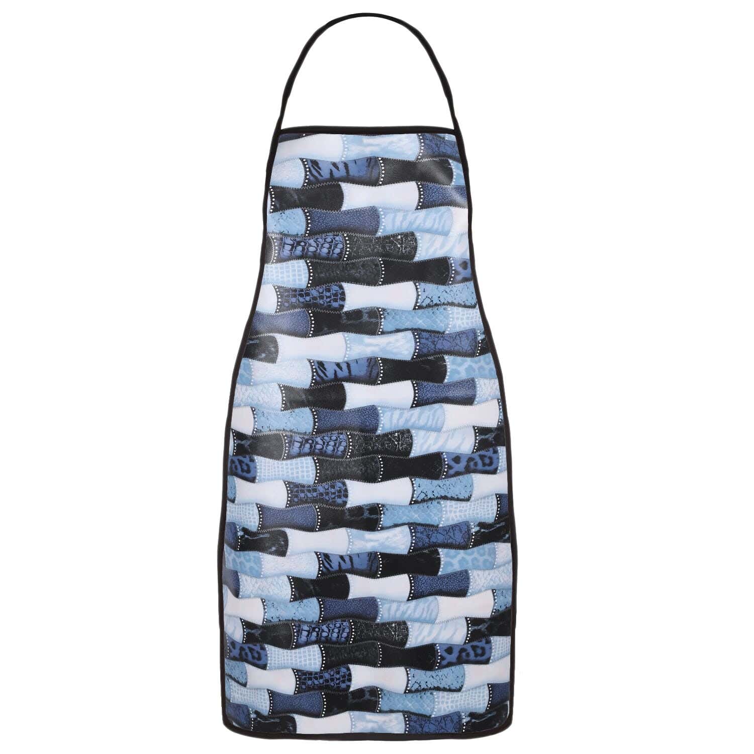AL Alamia Leather Kitchen Apron, 70 Cm - Multicolor