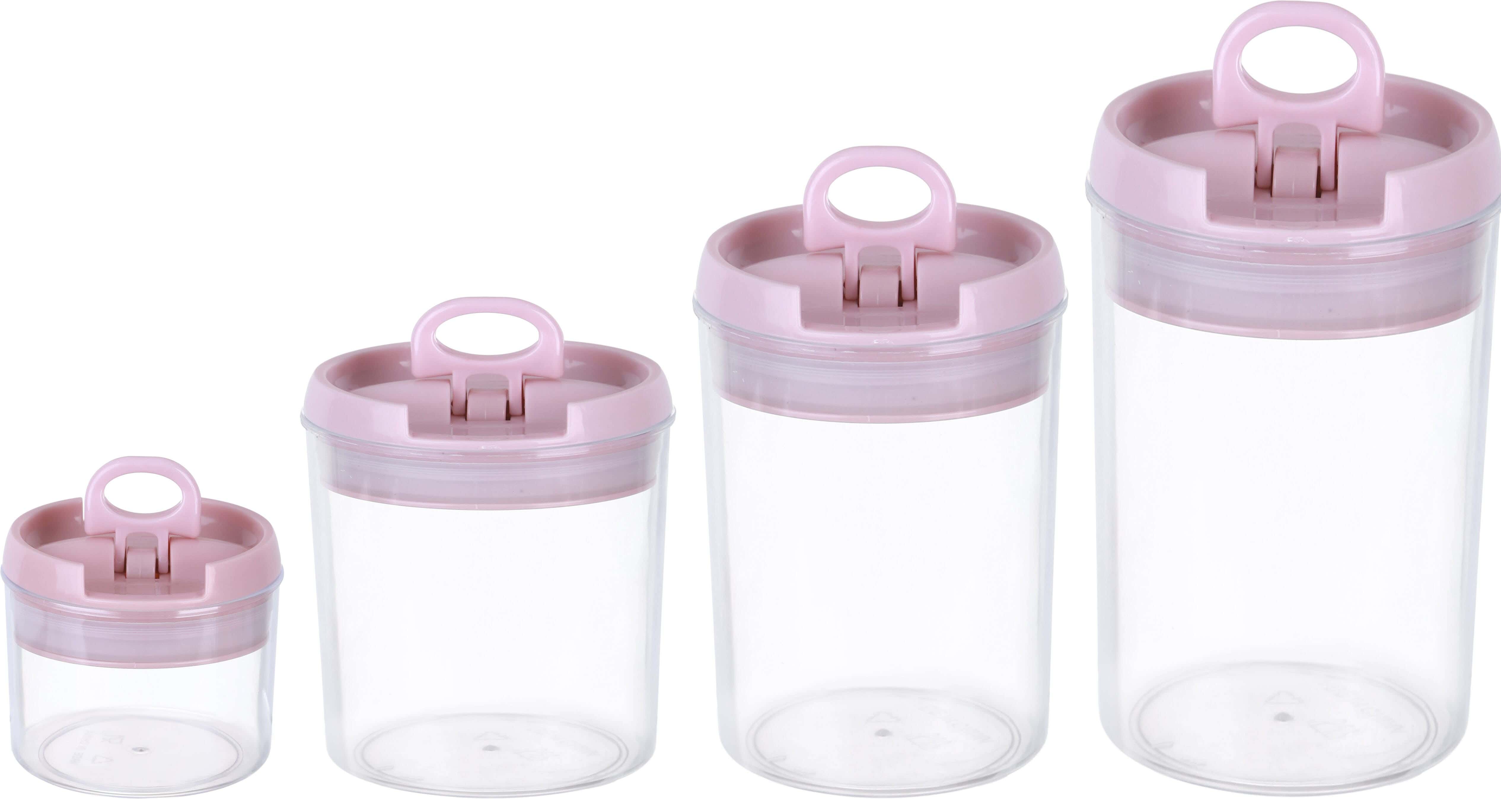 Falmer Acrylic Spice Set, 4 Pieces - Pink